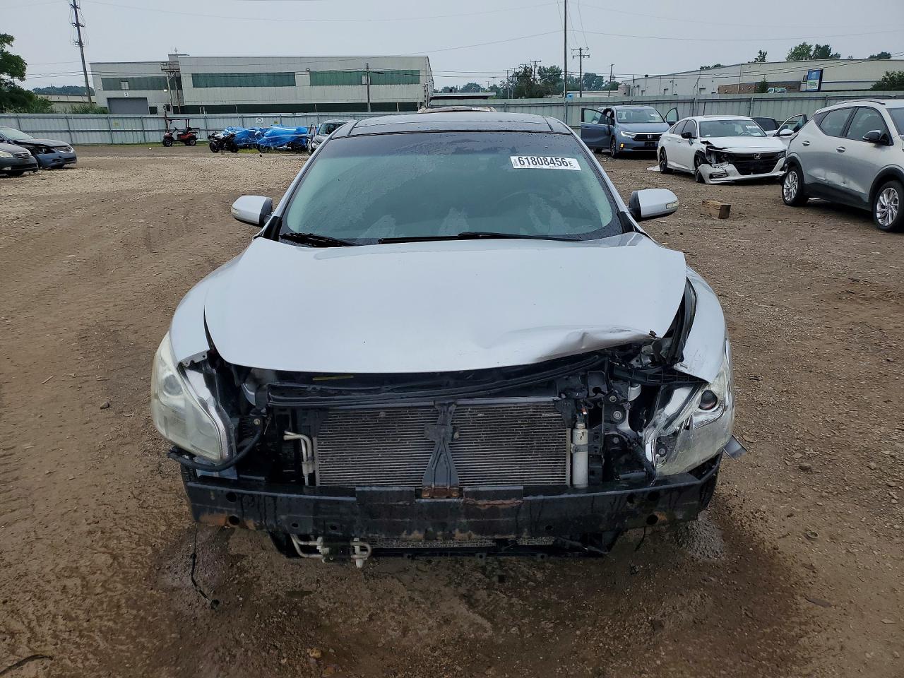 2014 Nissan Maxima 3.5 Sv Silver vin: 1N4AA5APXEC444816
