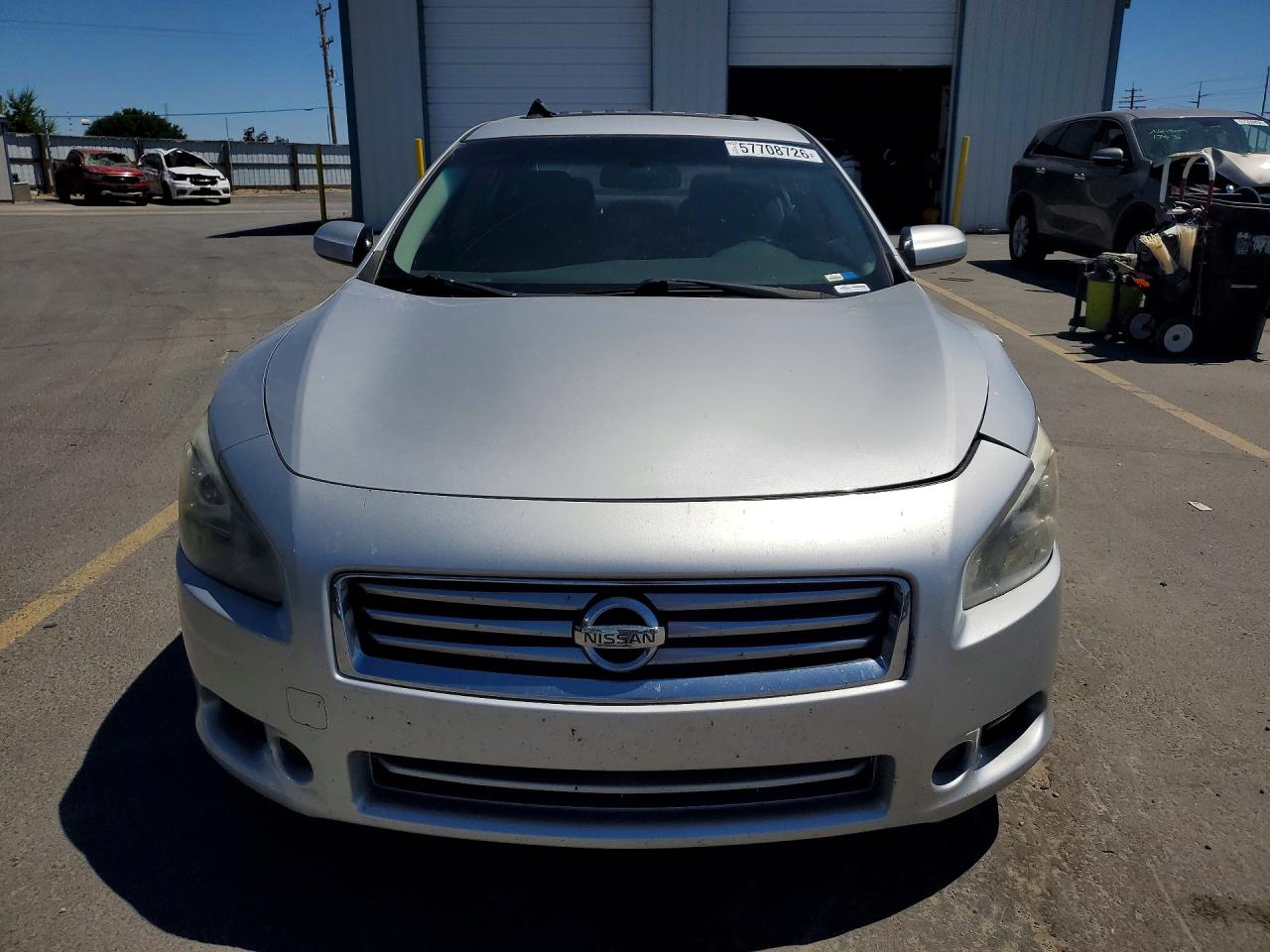 2014 Nissan Maxima 3.5 S Silver vin: 1N4AA5APXEC447084