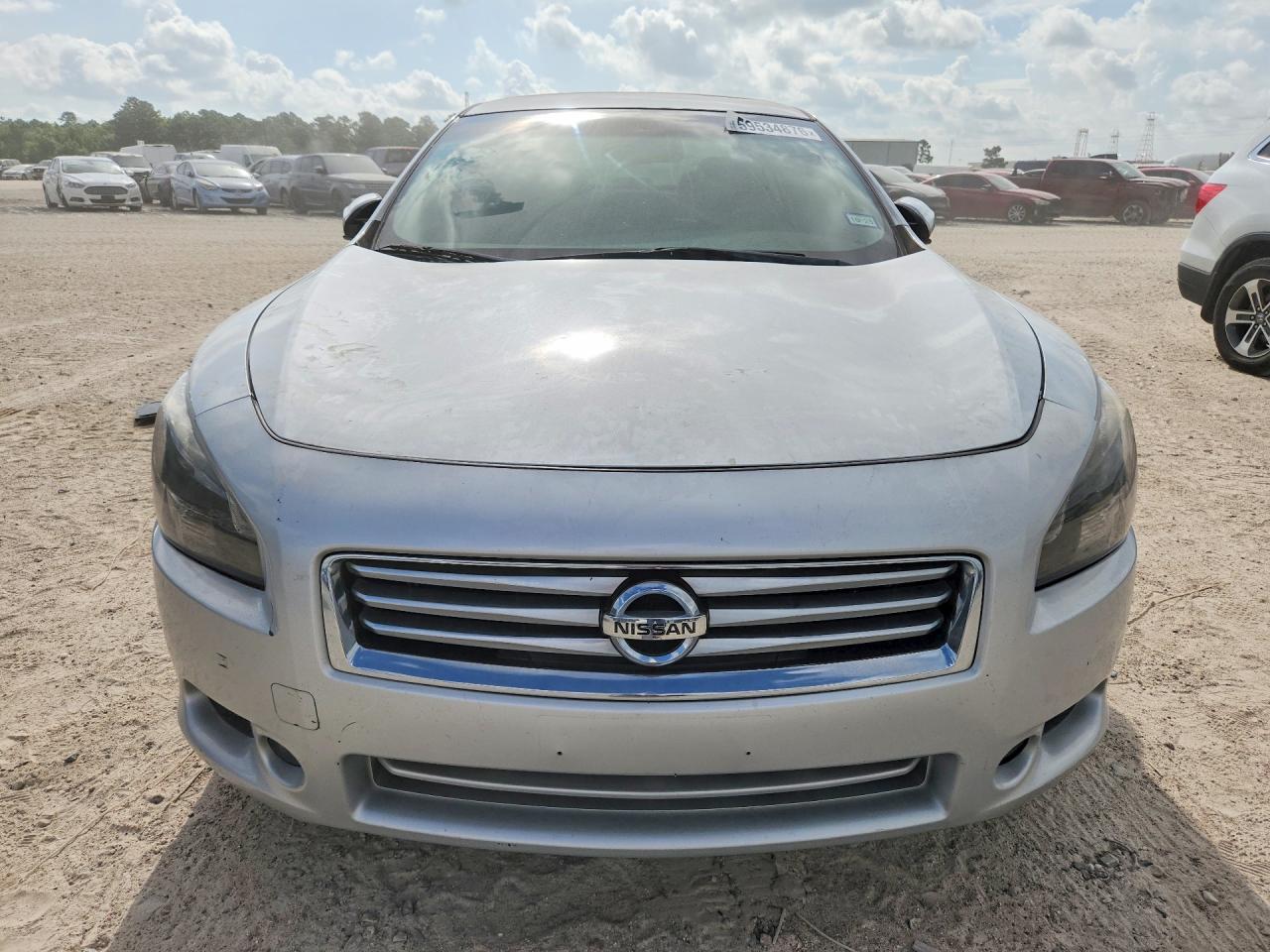 2014 Nissan Maxima 3.5 S Silver vin: 1N4AA5APXEC448042