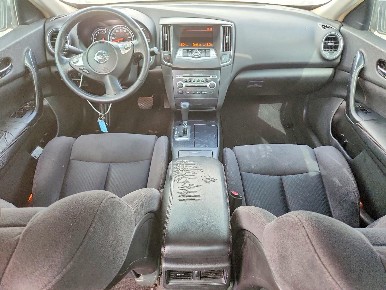 2014 Nissan Maxima 3.5 S Silver vin: 1N4AA5APXEC448042