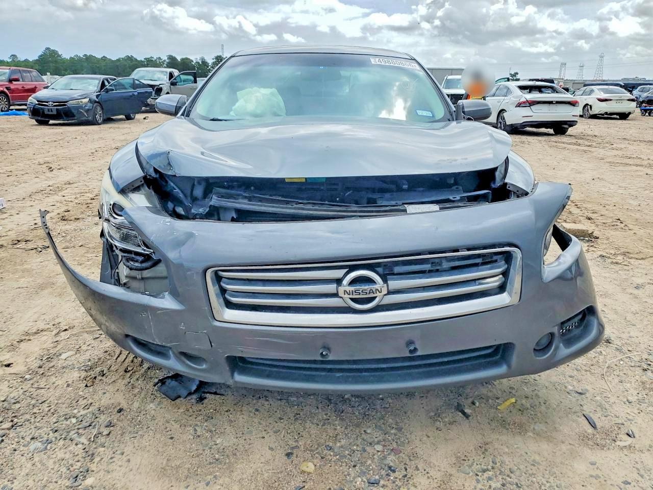 2014 Nissan Maxima 3.5 S Gray vin: 1N4AA5APXEC458392