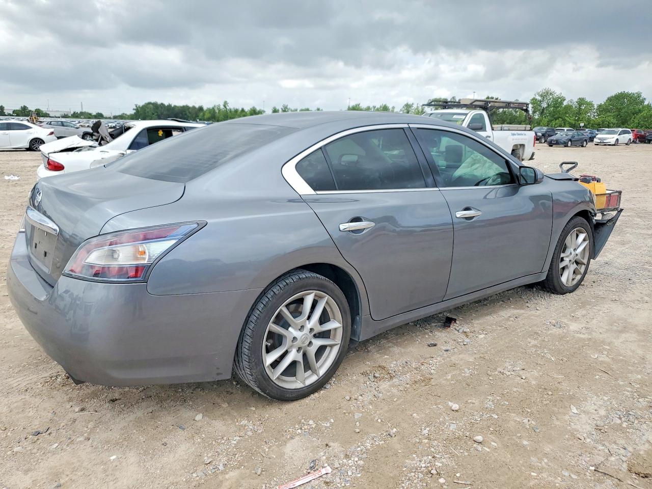 2014 Nissan Maxima 3.5 S Gray vin: 1N4AA5APXEC458392