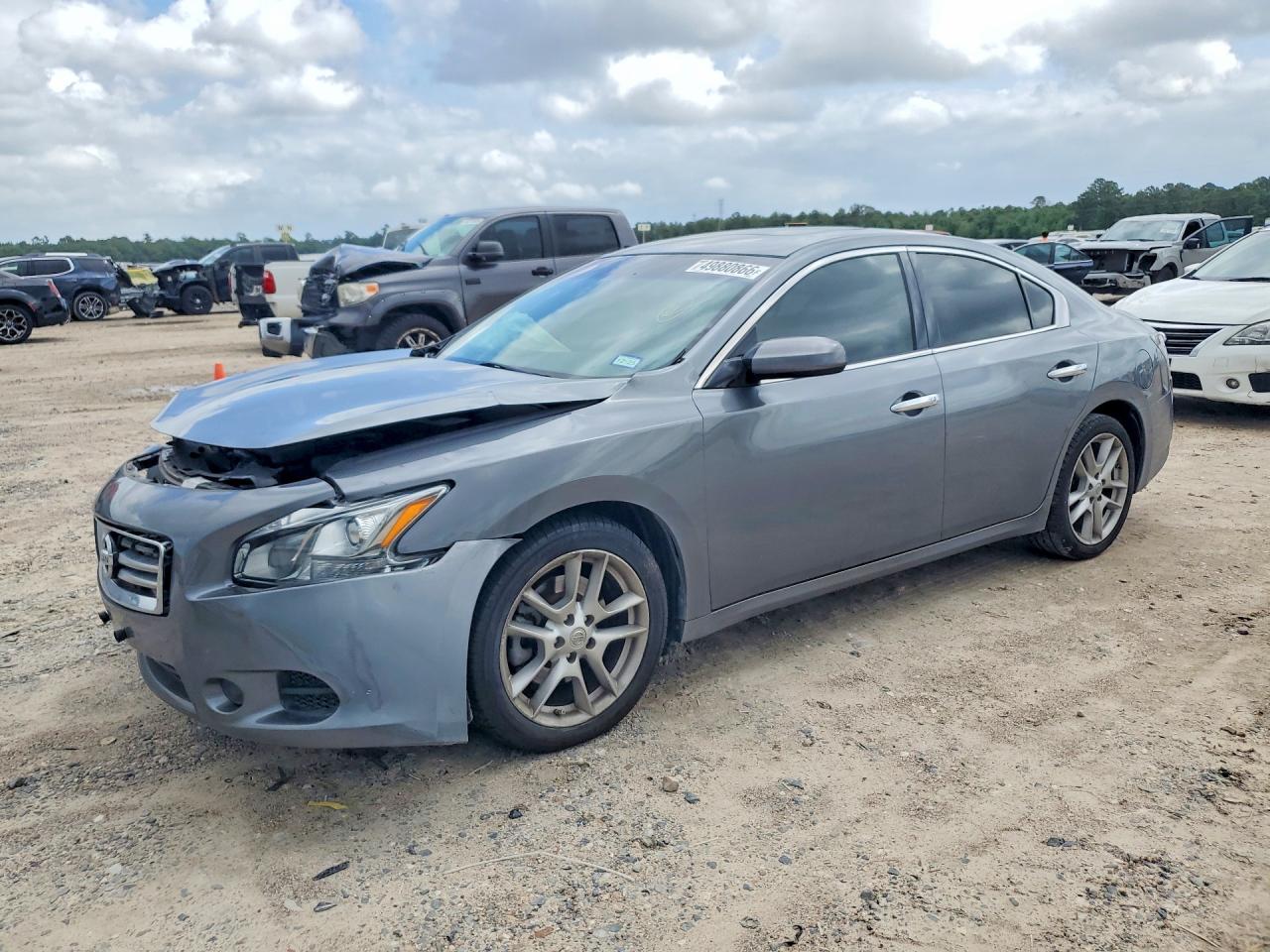 2014 Nissan Maxima 3.5 S Gray vin: 1N4AA5APXEC458392