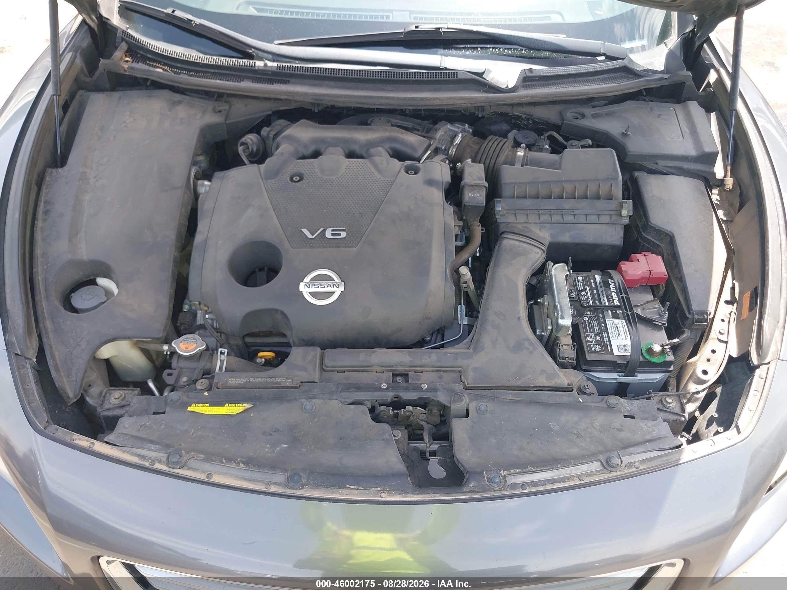 2014 Nissan Maxima 3.5 Sv Gray vin: 1N4AA5APXEC468114