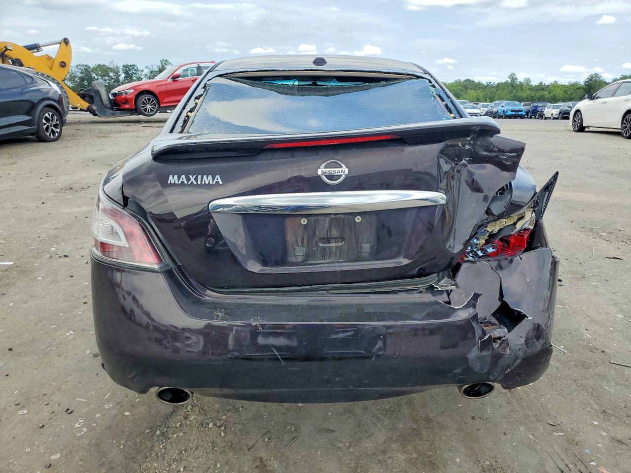 2014 Nissan Maxima 3.5 Sv Black vin: 1N4AA5APXEC470087