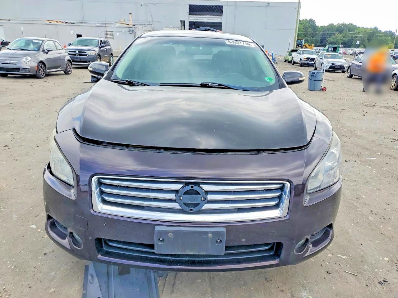 2014 Nissan Maxima 3.5 Sv Black vin: 1N4AA5APXEC470087
