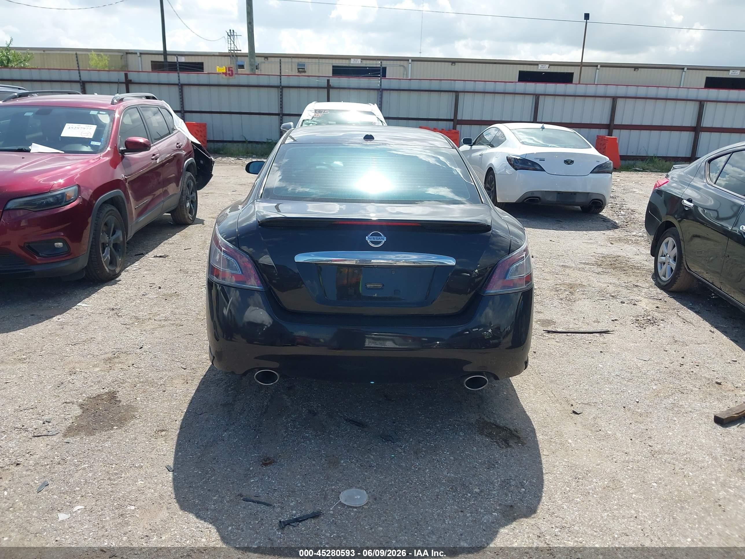 2014 Nissan Maxima 3.5 Sv Purple vin: 1N4AA5APXEC475273
