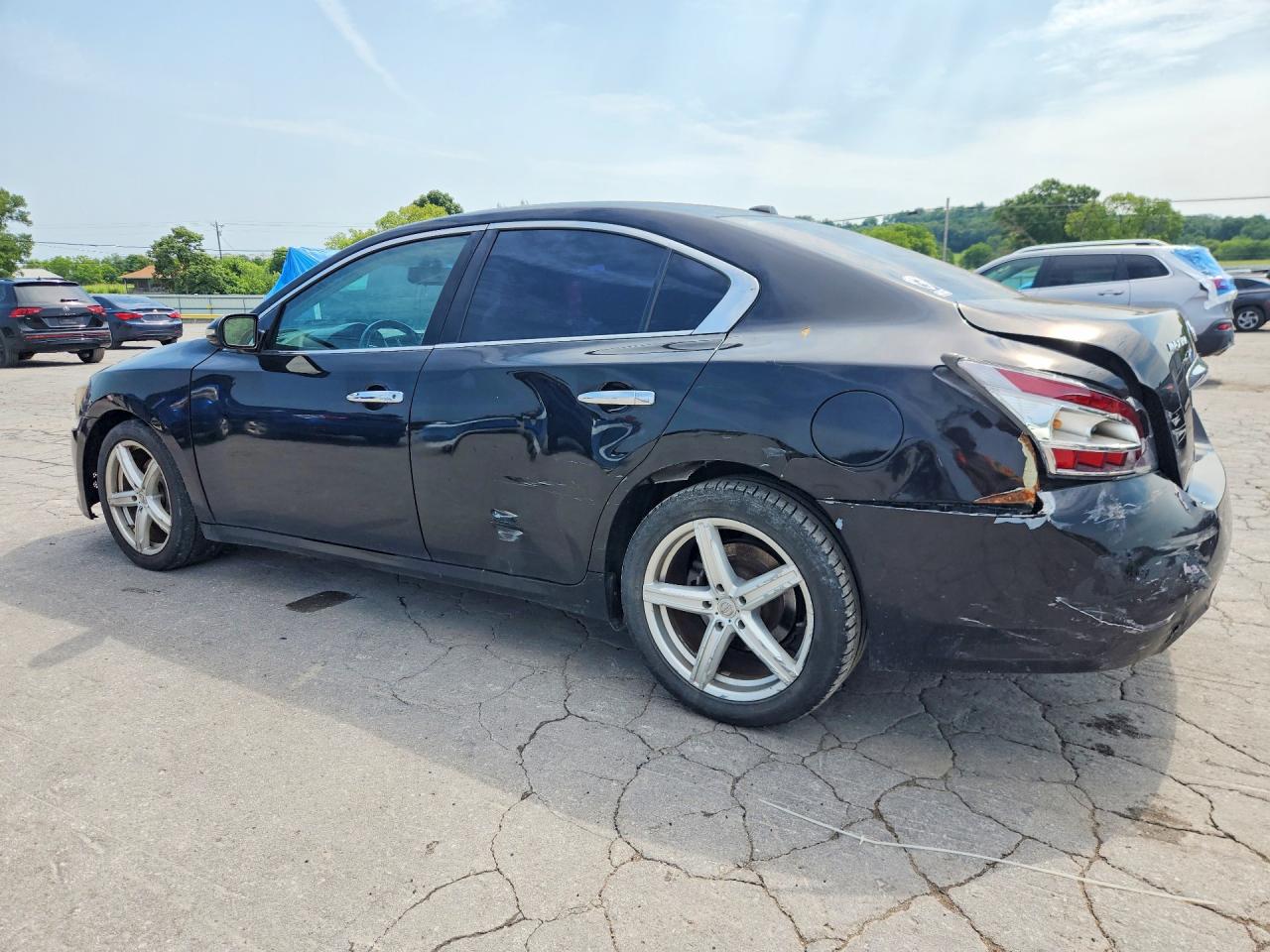 2014 Nissan Maxima 3.5 Sv Black vin: 1N4AA5APXEC476598