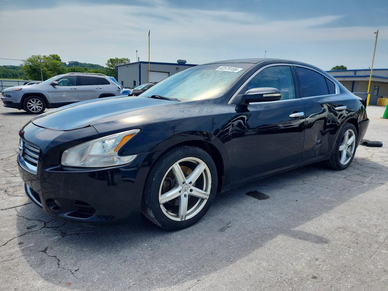2014 Nissan Maxima 3.5 Sv Black vin: 1N4AA5APXEC476598