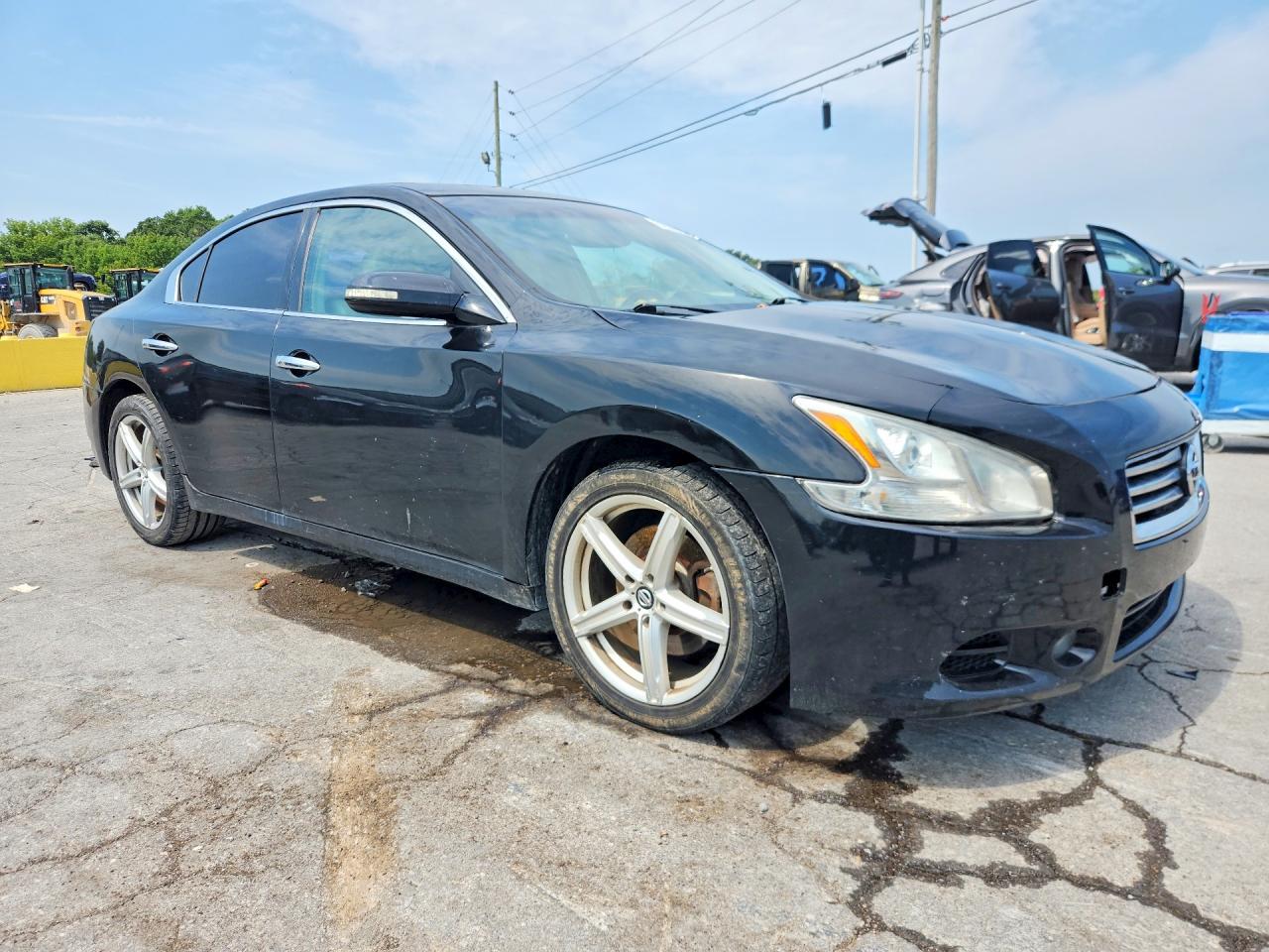 2014 Nissan Maxima 3.5 Sv Black vin: 1N4AA5APXEC476598