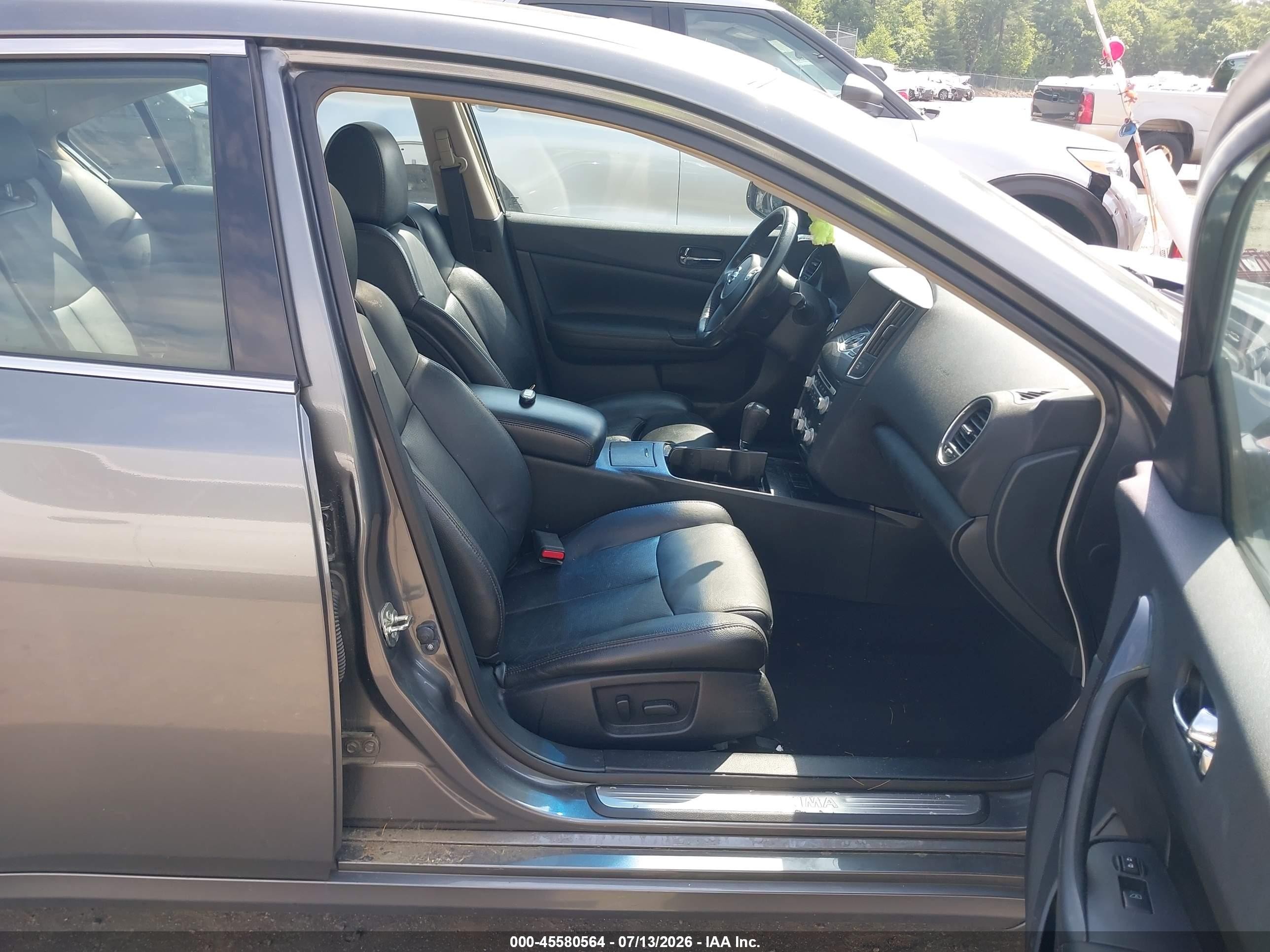 2014 Nissan Maxima 3.5 Sv Silver vin: 1N4AA5APXEC477749