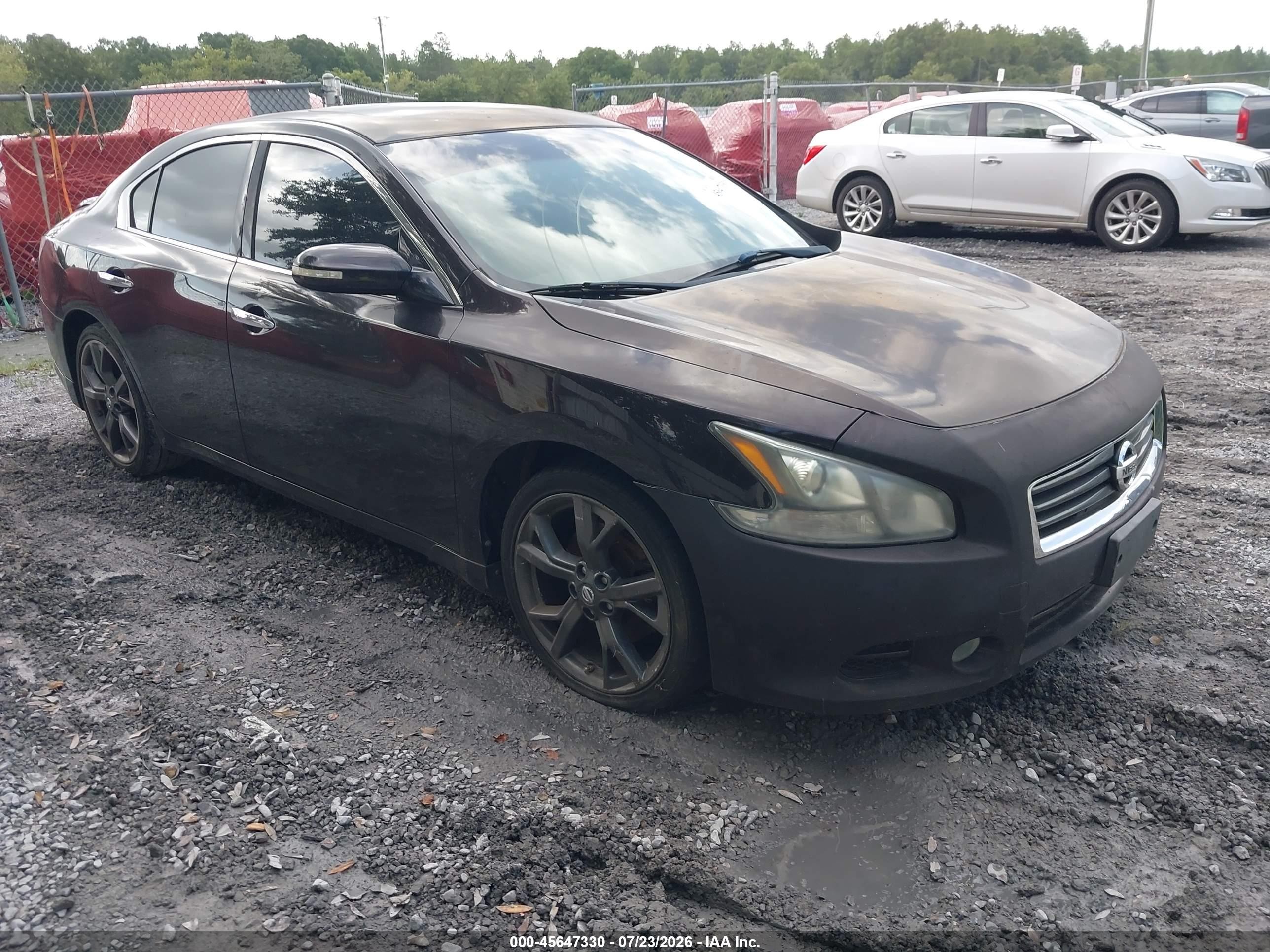 2014 Nissan Maxima 3.5 Sv Burgundy vin: 1N4AA5APXEC478612