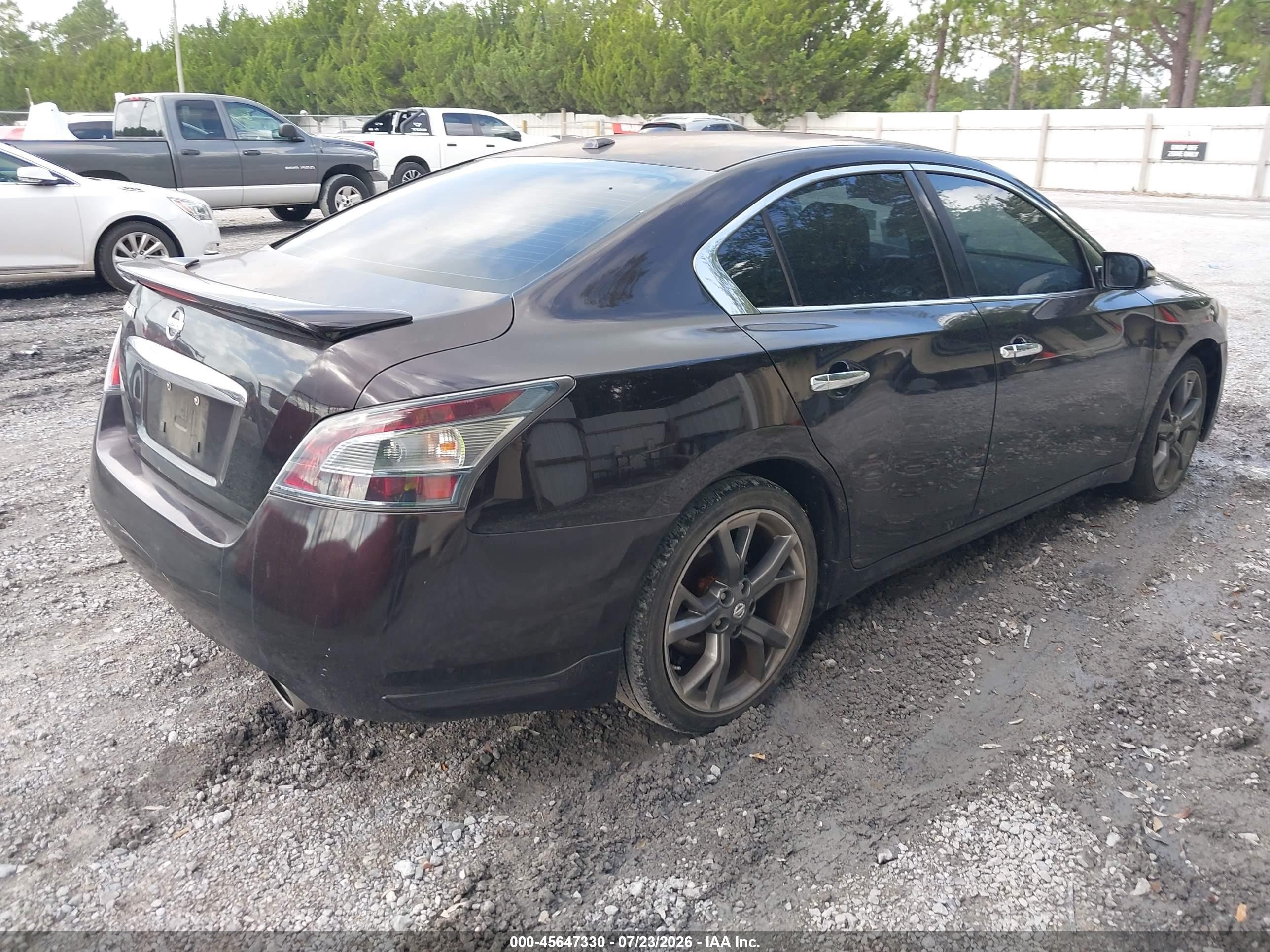 2014 Nissan Maxima 3.5 Sv Burgundy vin: 1N4AA5APXEC478612