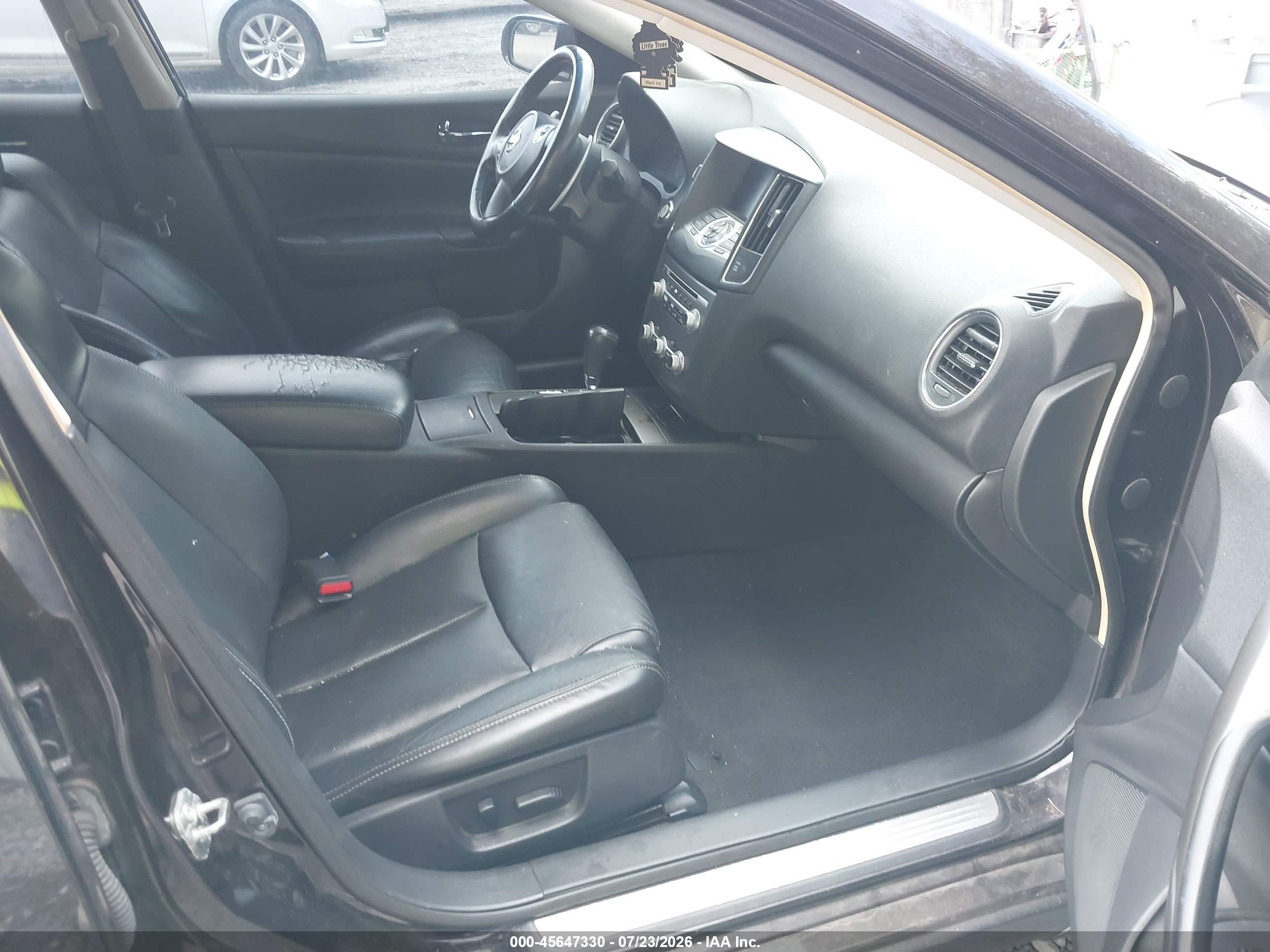 2014 Nissan Maxima 3.5 Sv Burgundy vin: 1N4AA5APXEC478612