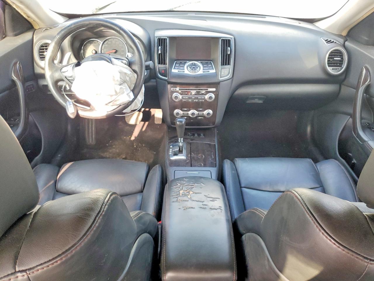 2014 Nissan Maxima White vin: 1N4AA5APXEC492588