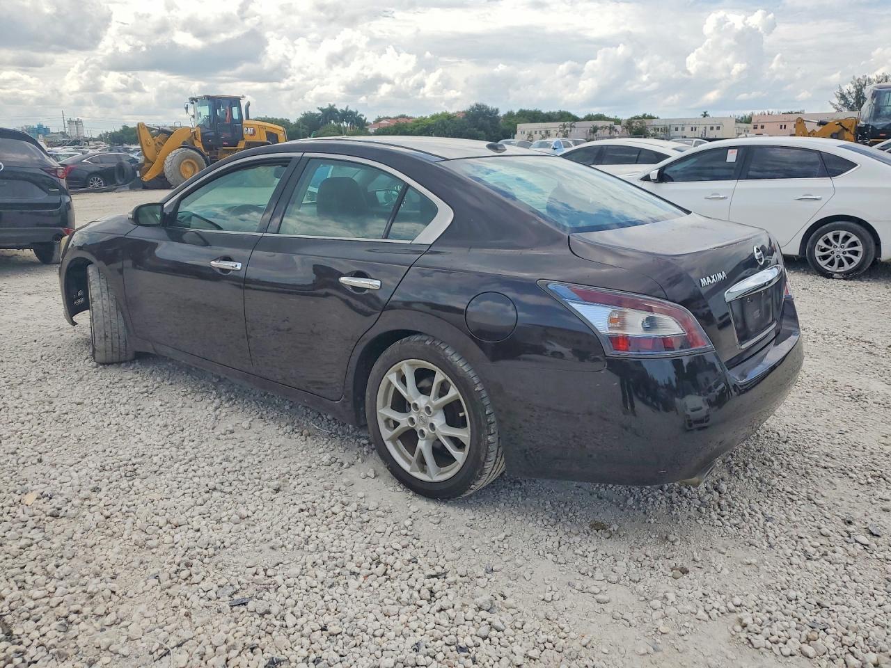 2014 Nissan Maxima 3.5 Sv Черный vin: 1N4AA5APXEC493336