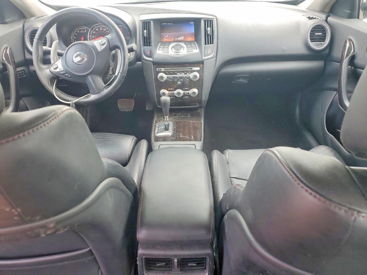2014 Nissan Maxima 3.5 Sv Черный vin: 1N4AA5APXEC493336