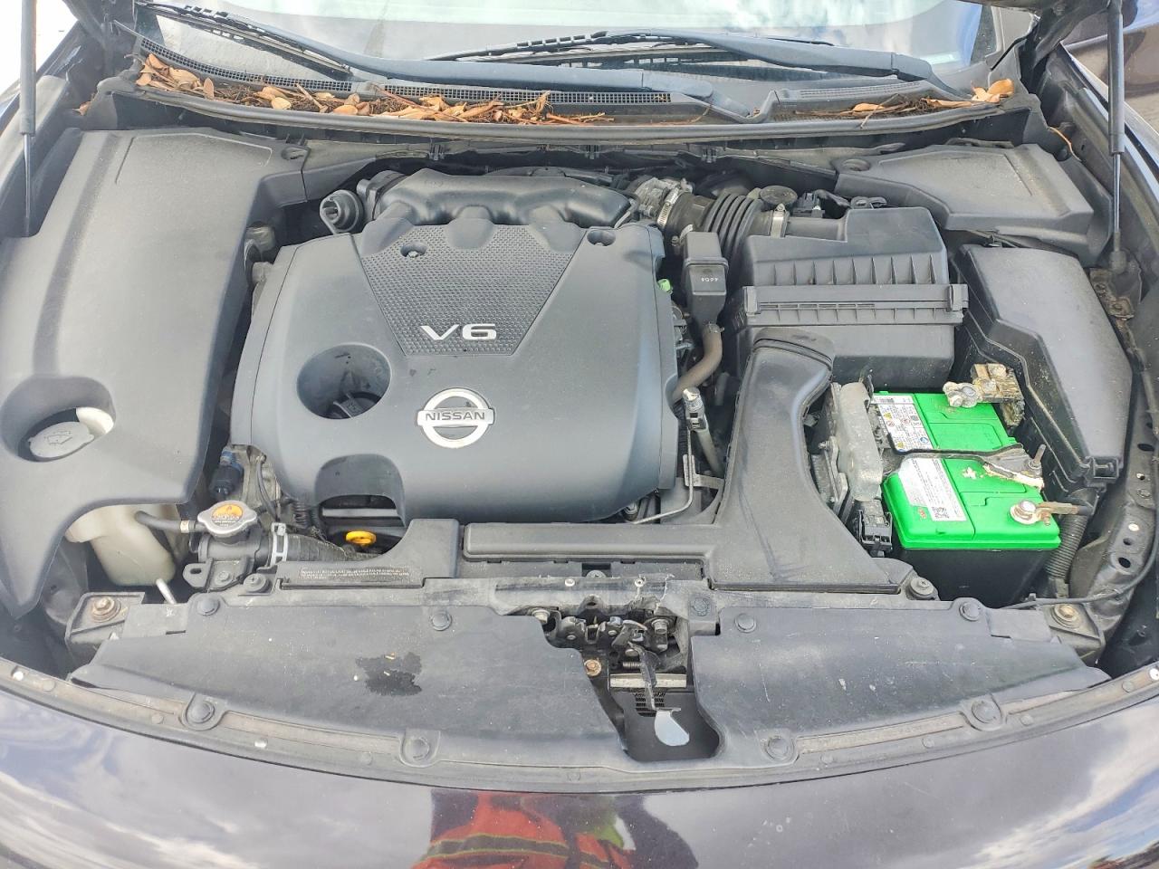 2014 Nissan Maxima 3.5 Sv Черный vin: 1N4AA5APXEC493336