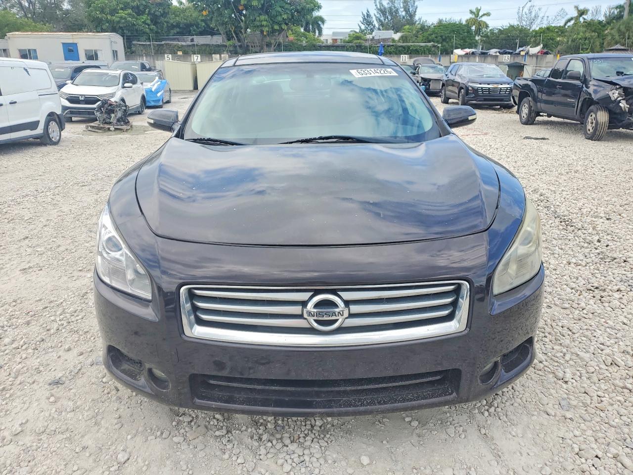 2014 Nissan Maxima 3.5 Sv Черный vin: 1N4AA5APXEC493336
