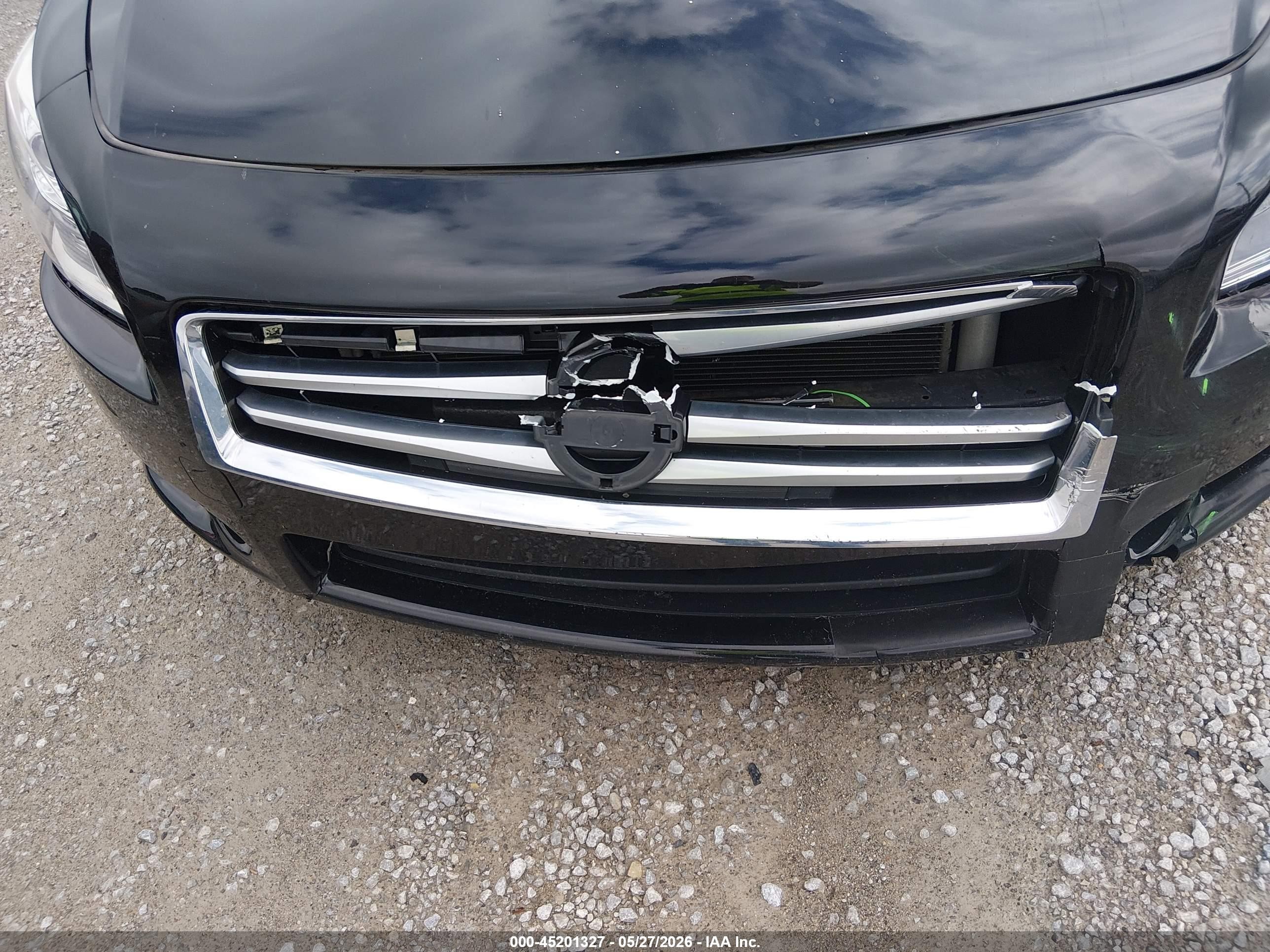 2014 Nissan Maxima 3.5 Sv Black vin: 1N4AA5APXEC493398