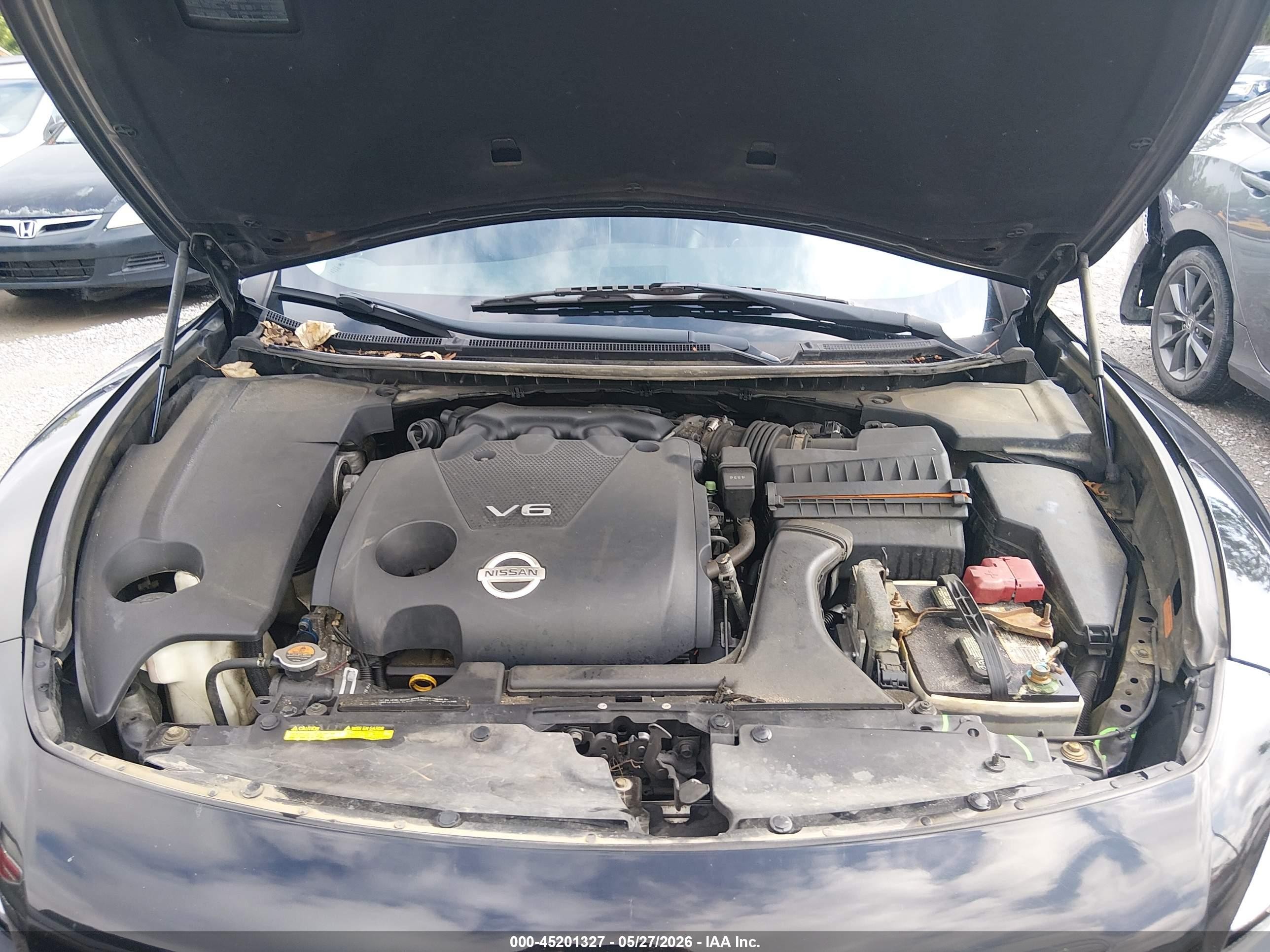 2014 Nissan Maxima 3.5 Sv Black vin: 1N4AA5APXEC493398
