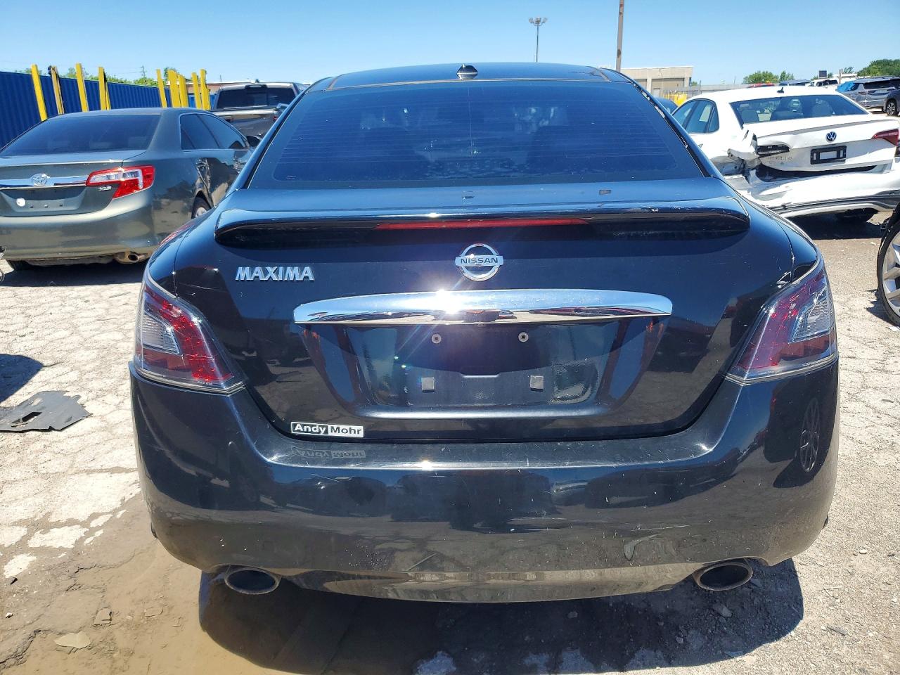 2014 Nissan Maxima 3.5 Sv Black vin: 1N4AA5APXEC493790