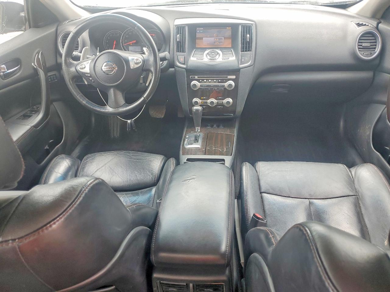 2014 Nissan Maxima 3.5 Sv Black vin: 1N4AA5APXEC496317