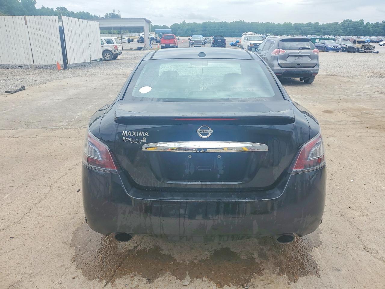 2014 Nissan Maxima 3.5 Sv Black vin: 1N4AA5APXEC496317
