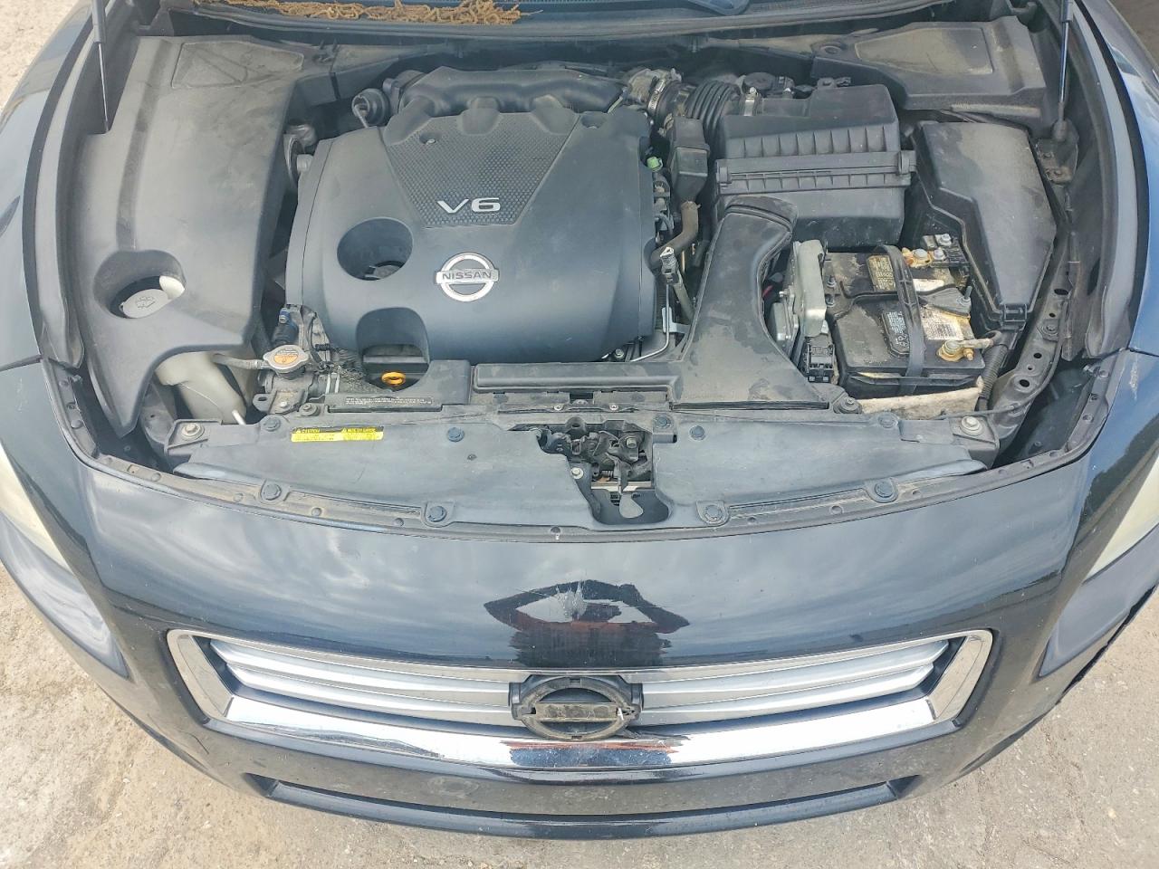 2014 Nissan Maxima 3.5 Sv Black vin: 1N4AA5APXEC496317