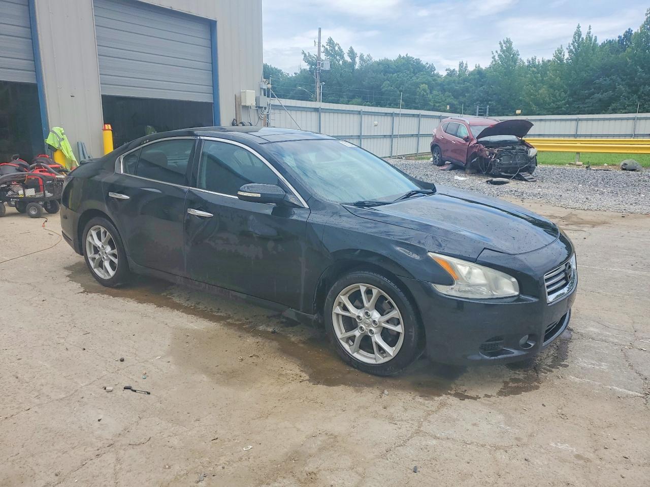 2014 Nissan Maxima 3.5 Sv Black vin: 1N4AA5APXEC496317