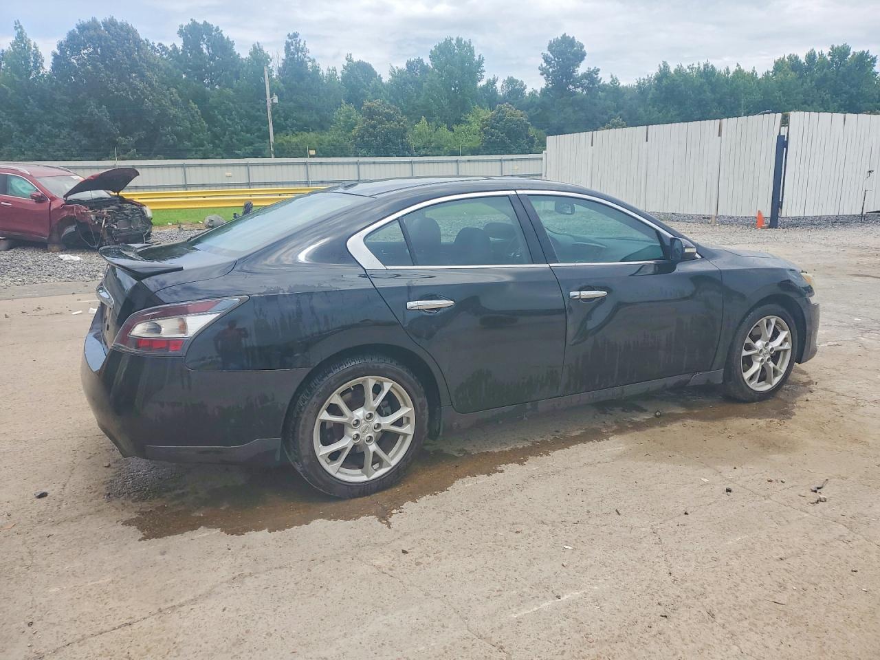 2014 Nissan Maxima 3.5 Sv Black vin: 1N4AA5APXEC496317