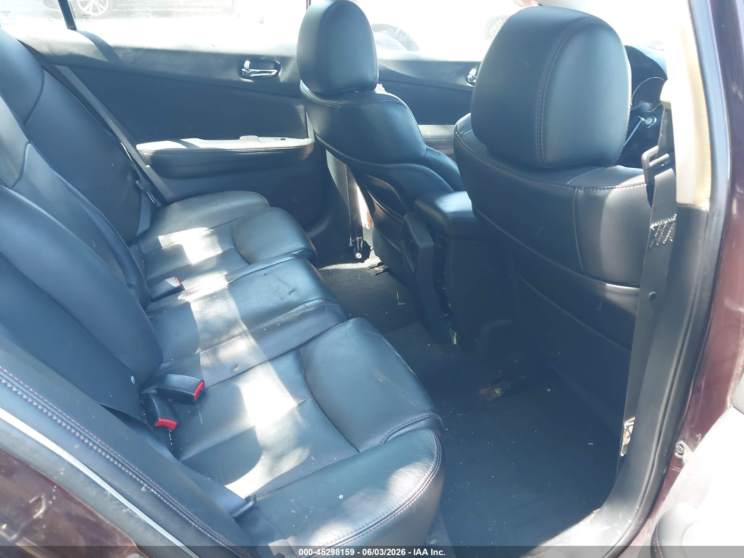 2014 Nissan Maxima 3.5 S Burgundy vin: 1N4AA5APXEC906582