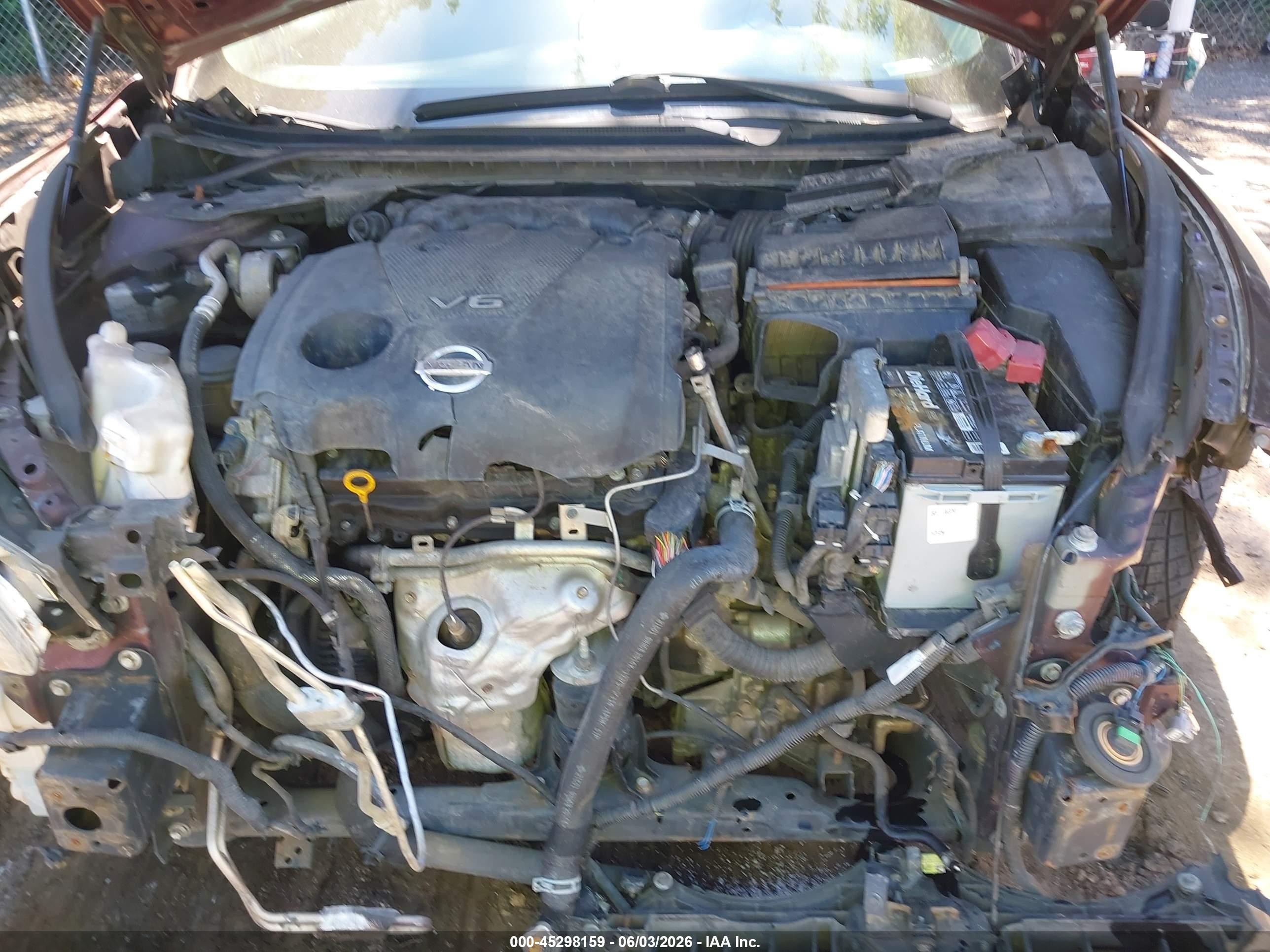 2014 Nissan Maxima 3.5 S Burgundy vin: 1N4AA5APXEC906582