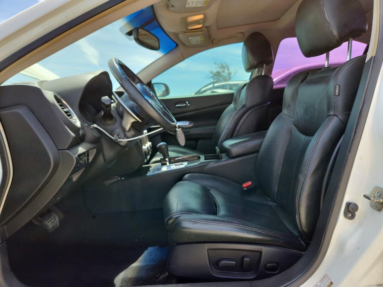 2014 Nissan Maxima 3.5 Sv White vin: 1N4AA5APXEC914309