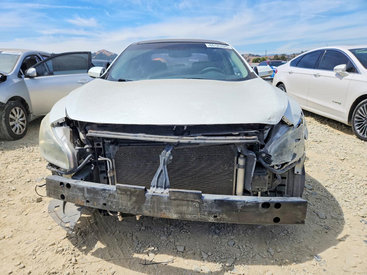 2014 Nissan Maxima 3.5 Sv White vin: 1N4AA5APXEC914309