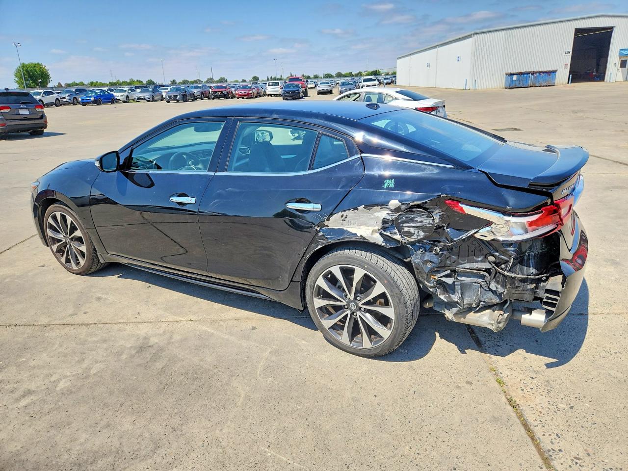 2016 Nissan Maxima 3.5 Sr Black vin: 1N4AA6AP0GC375661
