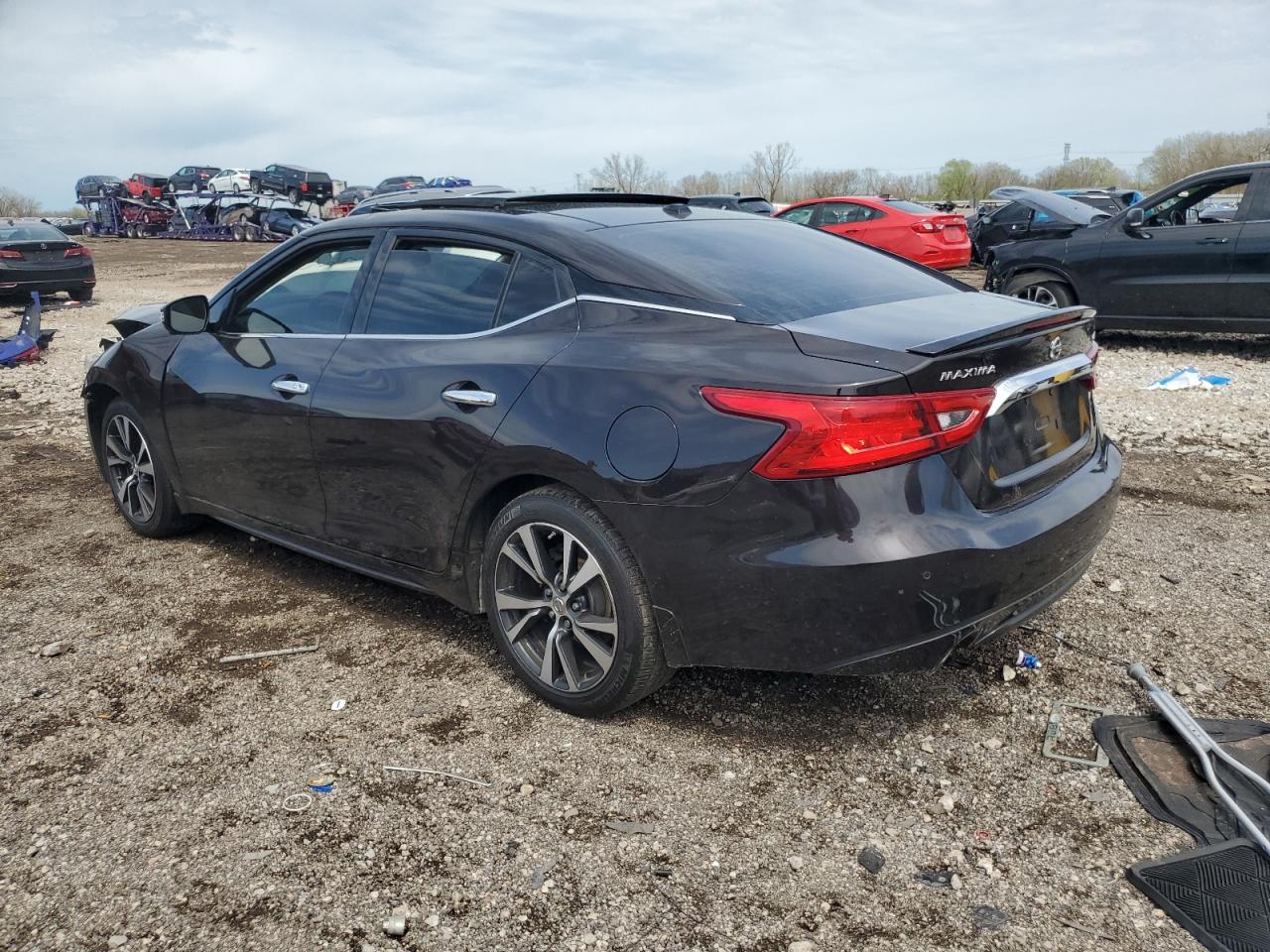 2016 Nissan Maxima 3.5s Purple vin: 1N4AA6AP0GC387521