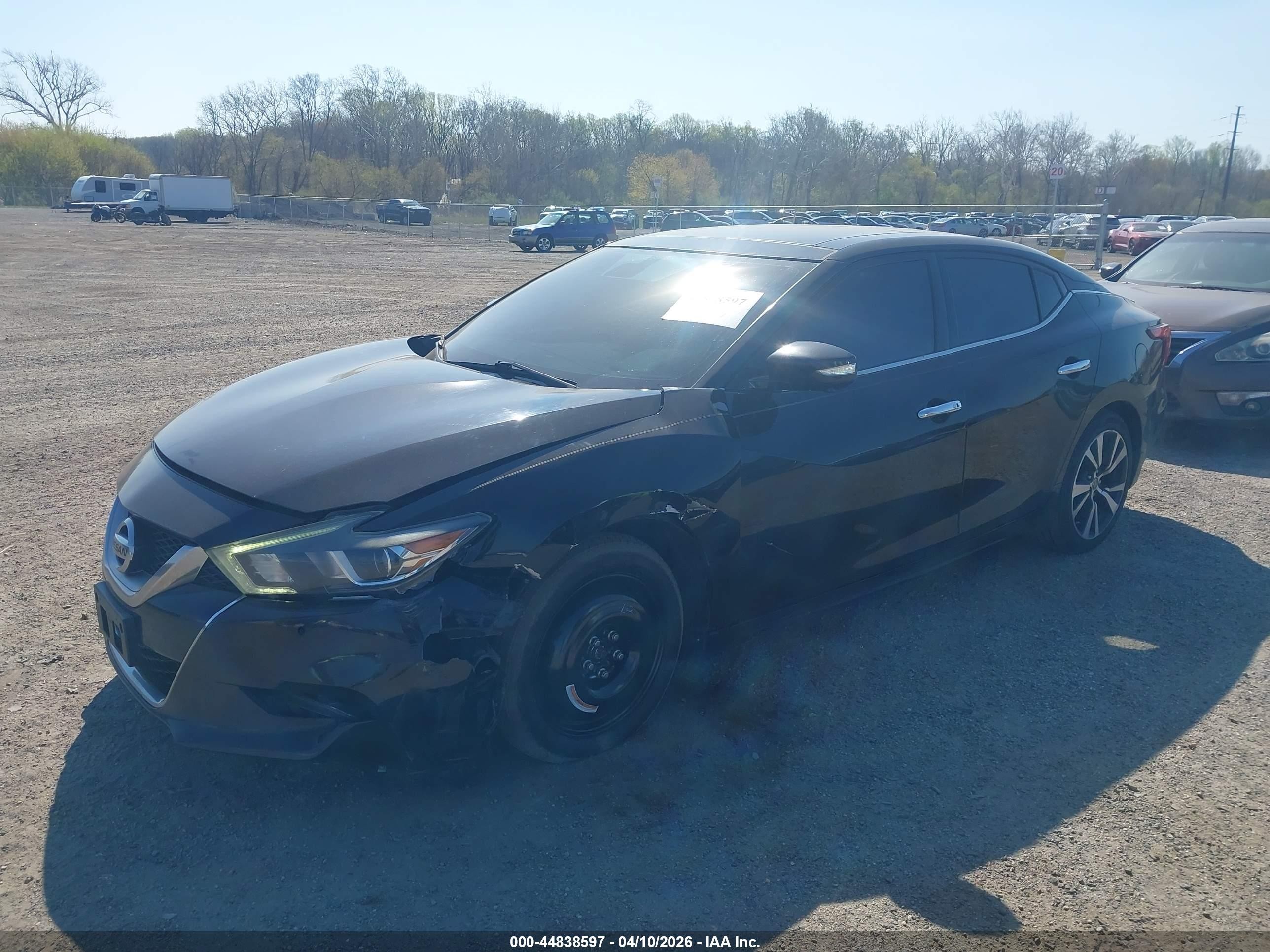 2016 Nissan Maxima 3.5 Platinum Black vin: 1N4AA6AP0GC408531
