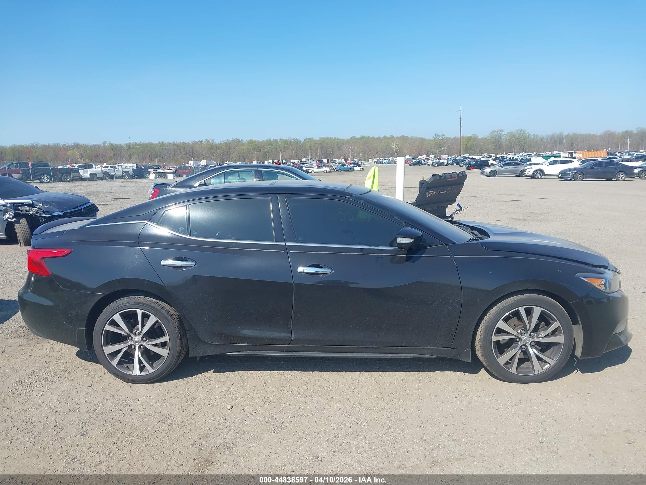2016 Nissan Maxima 3.5 Platinum Black vin: 1N4AA6AP0GC408531