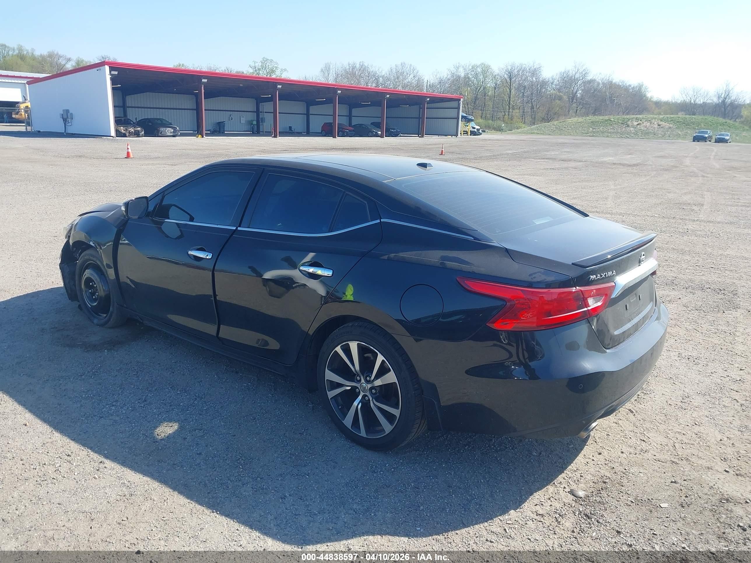 2016 Nissan Maxima 3.5 Platinum Black vin: 1N4AA6AP0GC408531
