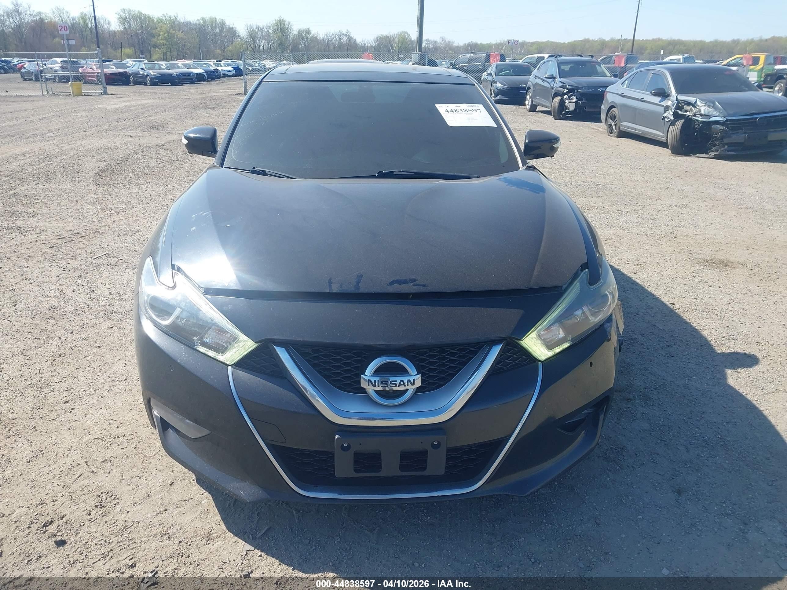 2016 Nissan Maxima 3.5 Platinum Black vin: 1N4AA6AP0GC408531
