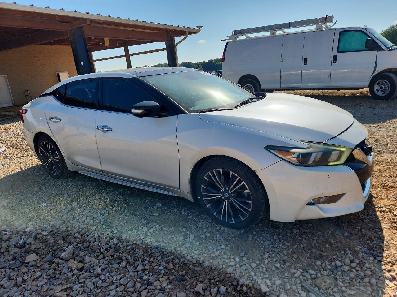 2016 Nissan Maxima 3.5 S White vin: 1N4AA6AP0GC409999