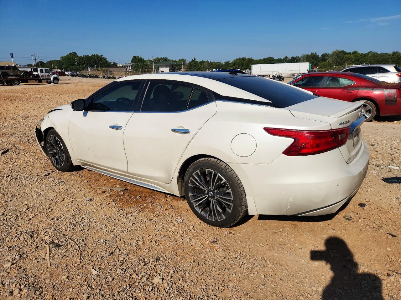 2016 Nissan Maxima 3.5 S White vin: 1N4AA6AP0GC409999