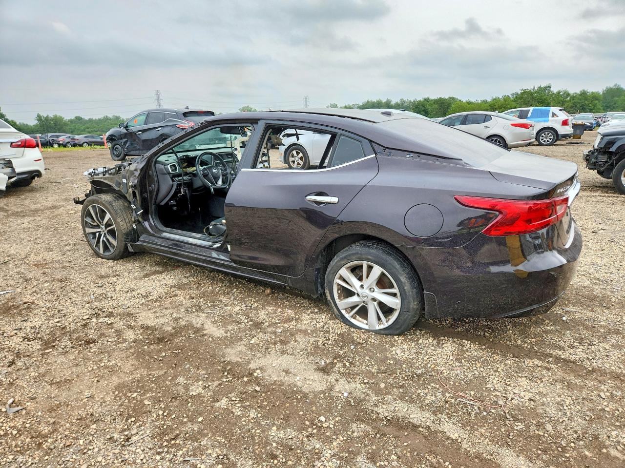 2016 Nissan Maxima 3.5 Sl Black vin: 1N4AA6AP0GC414085