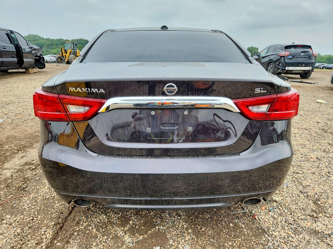2016 Nissan Maxima 3.5 Sl Black vin: 1N4AA6AP0GC414085