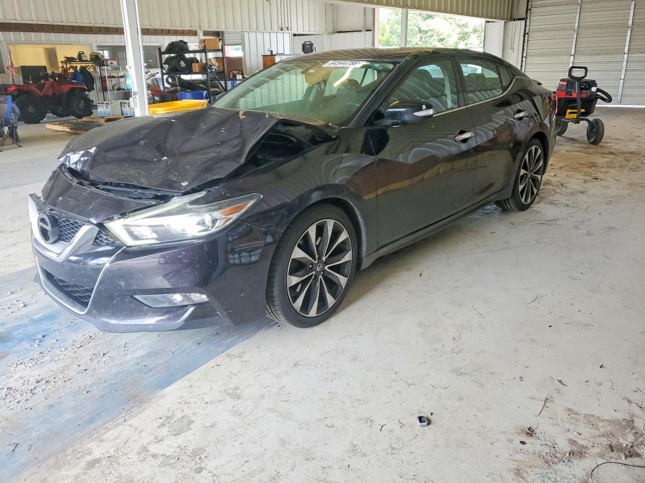2016 Nissan Maxima 3.5 S Black vin: 1N4AA6AP0GC425331