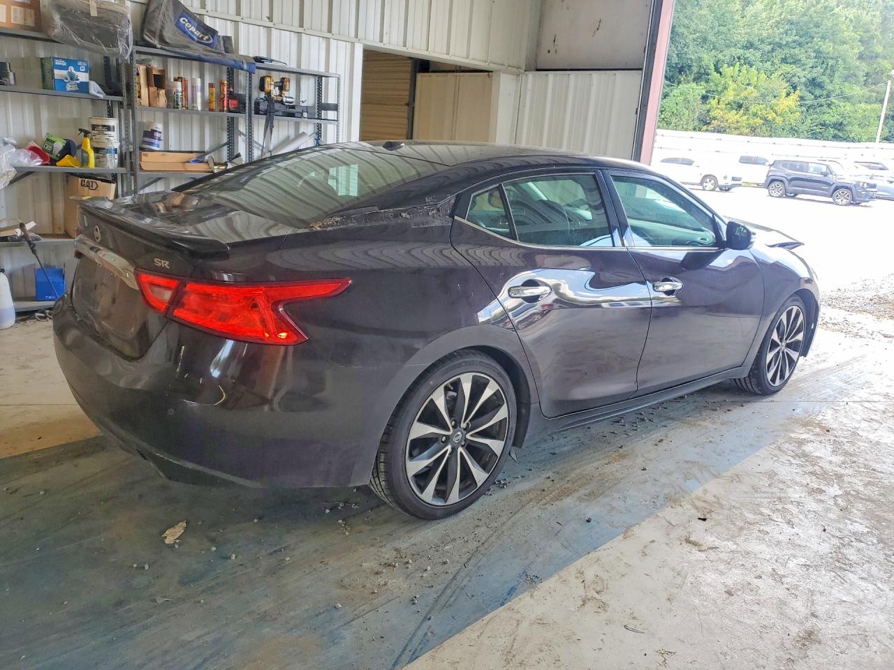2016 Nissan Maxima 3.5 S Black vin: 1N4AA6AP0GC425331