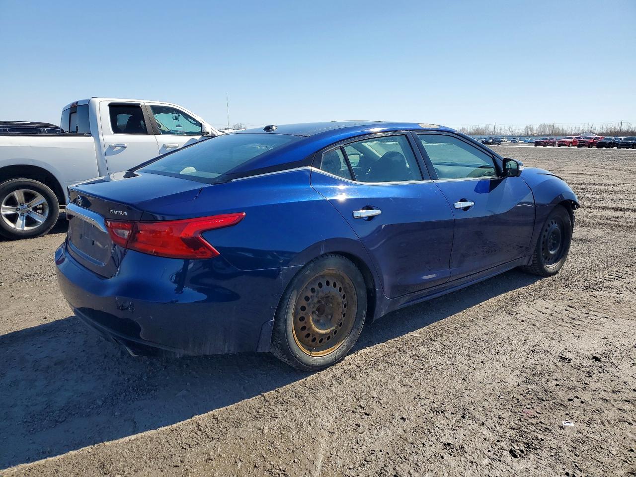 2016 Nissan Maxima 3.5 S Blue vin: 1N4AA6AP0GC425765