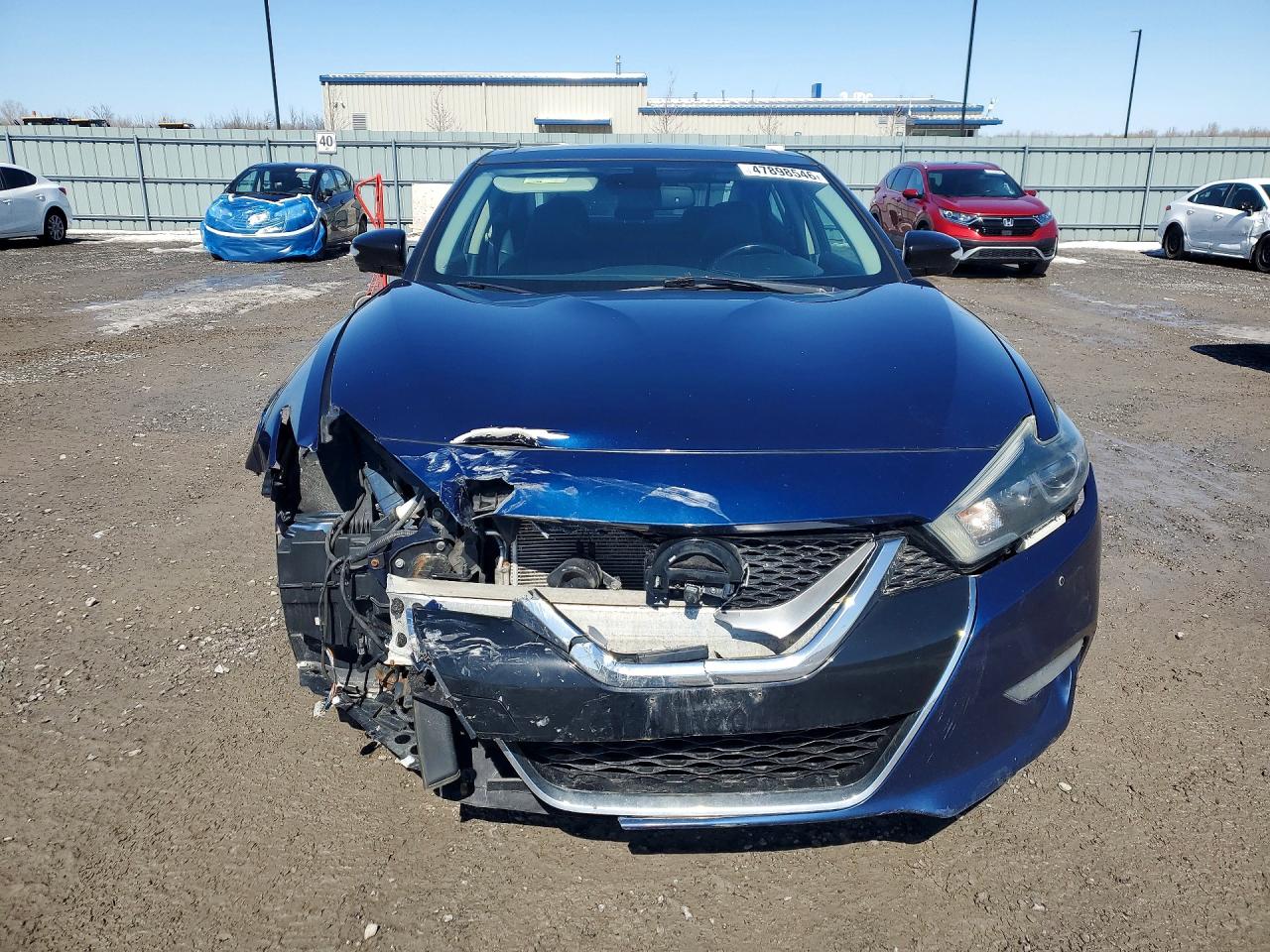 2016 Nissan Maxima 3.5 S Blue vin: 1N4AA6AP0GC425765