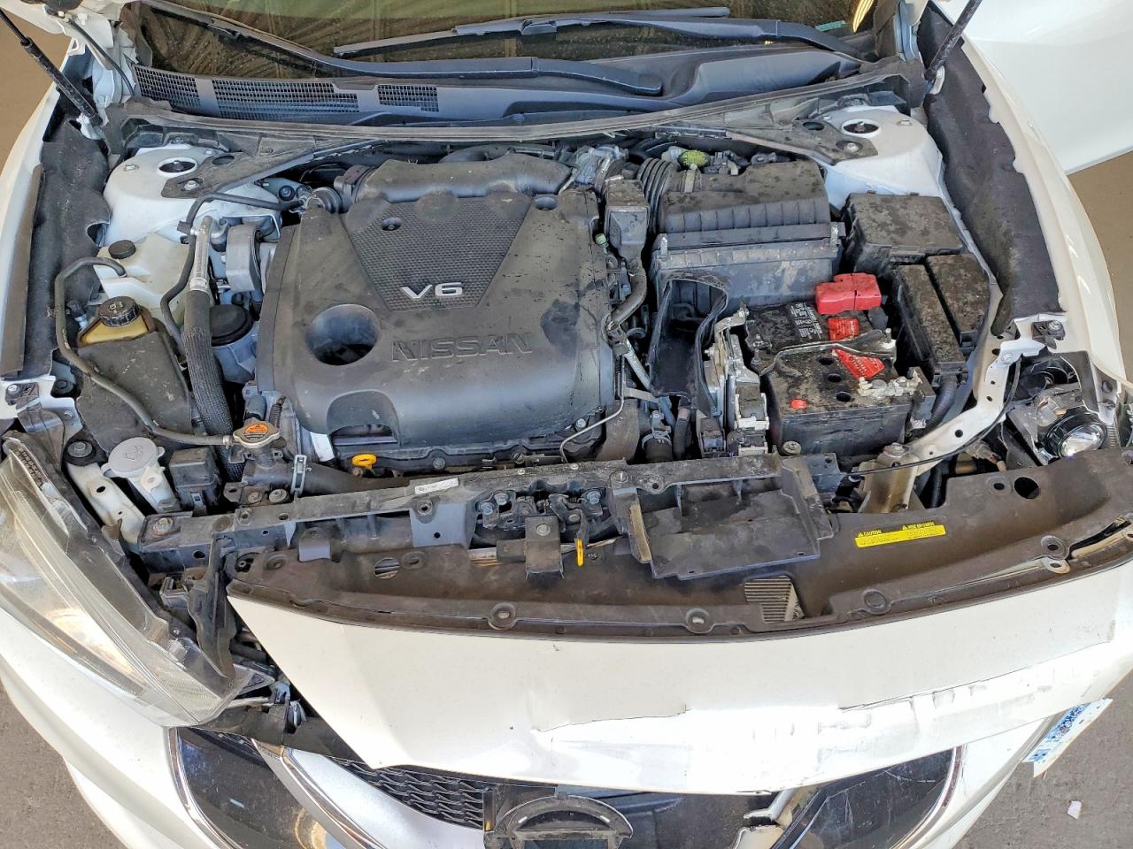 2016 Nissan Maxima 3.5 S Белый vin: 1N4AA6AP0GC430187